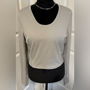 NWT Harmony Balance Cropped Workout Top with Built In Bra